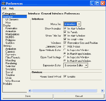     Attribute Editor   